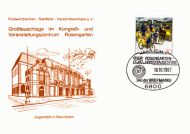 Tag der Briefmarke - 25. Großtauschtag Mannheim -  18.10.1987